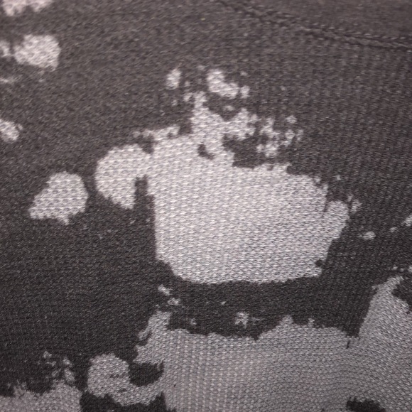 Wet Seal Thermal Top Gray and White Splotches ASO iCarly - Picture 2 of 4